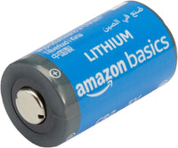 Amazon Basics 4-Pack CR2 Lithium Batteries, 800 mAh, 3 Volt, Long Lasting Power