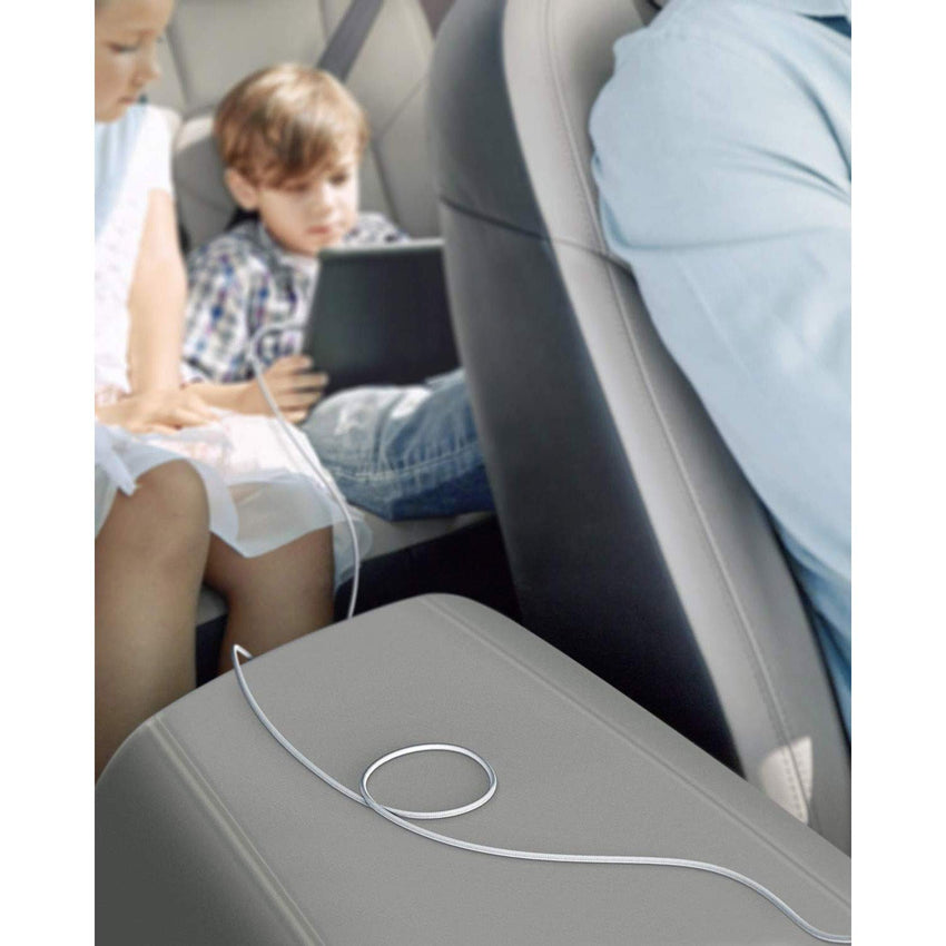 Anker USB C Charger Cable, 2-Pack 3 ft (0.9 m) USB to USB C Cable, USB A to USB C Braided Phone Charger Cable for iPhone 17/16/15, iPad Pro, Samsung Galaxy, MacBook Pro,and More(Silver
