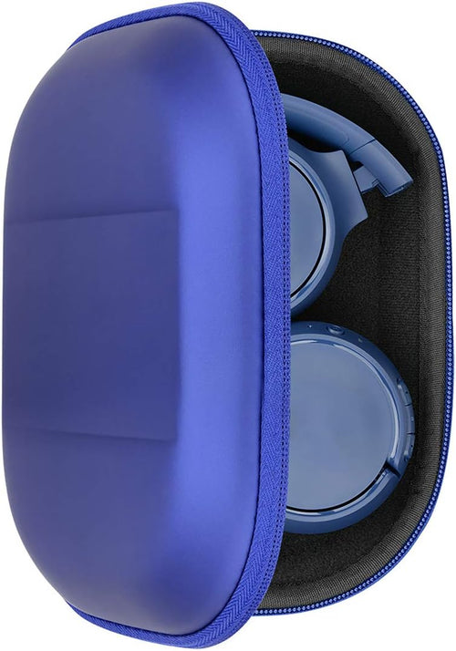 Geekria Headphone Carrying Case Hard Shell Travel Bag with Cable Storage for JBL Tune Series â Blue