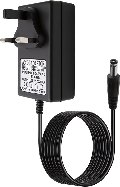 28.8V for Shark Hoover Charger Replacement Power Supply Adapter for Shark Cordless Stick Vacuum IZ202UK IZ202UKT IZ252UK IZ252UKT IZ201UK IZ103UKGB IF202 IF250 IF200UKT IR141 IR200 X40 ION F80 Battery