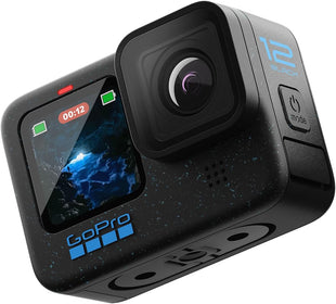GoPro HERO12 Black READ DESC - Waterproof Action Camera with 5.3K60 Ultra HD Video, 27MP Photos, HDR, 1/1.9" Image Sensor, Live Streaming, Webcam, Stabilization