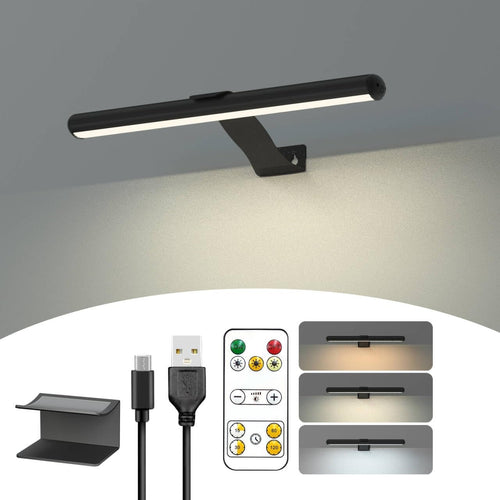 Wireless Picture Light Rechargeable, 2 in 1 Painting Light with Remote, 300LM Art Battery Display Lamp Dimmer Timer, 3 Modes Magnetic Wall Light for Artworks Dartboard
