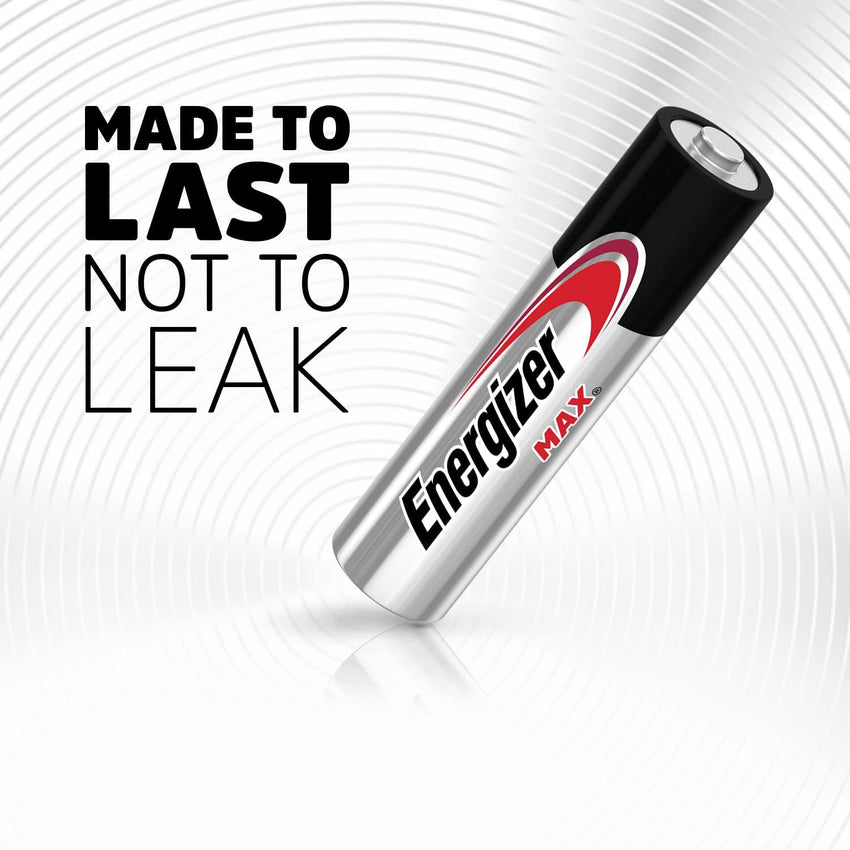 Energizer Max - AA + AAA Batteries (28 Combo Pack) - Double A and Triple A 1.5V Battery - Long Lasting Alkaline Power - 100% Recyclable Plastic Free Packaging - 10 Year Shelf Life [Amazon Exclusive]