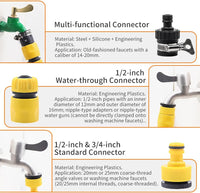 Tripod Sprinkler 360Â° Rotating Garden Water Sprinkler for Lawns â 3/4 Inch Connector
