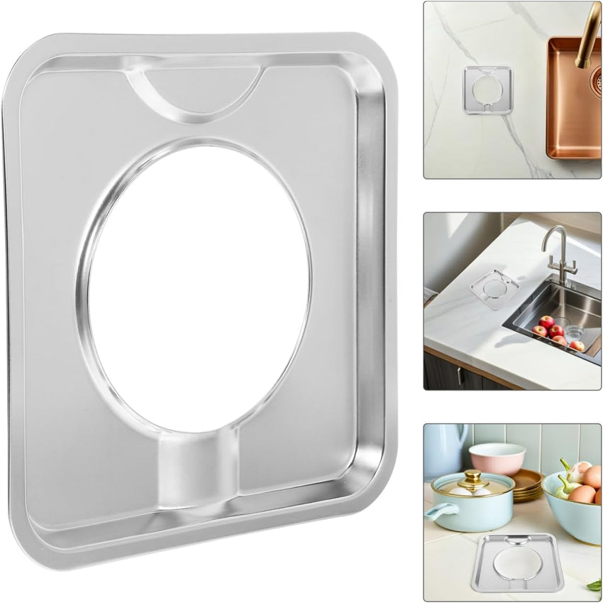 Veemoon Stainless Steel Gas Stove Burner Cover Protector â Silver