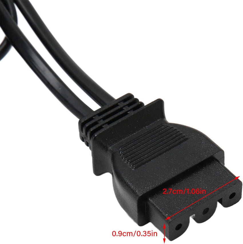 Sewing Machine Foot Control Pedal Universal 5.3a 3.5in Anti-Slip Speed Controller Plastic