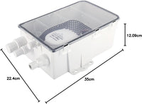 FreeTec Boat Marine Shower Sump Pump Drain Kit System Shower Pump System 12v 750 GPH Multi Port Inlet