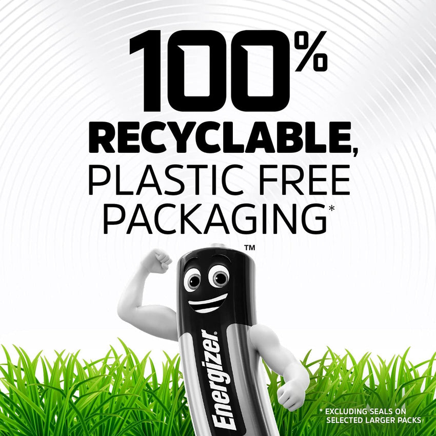 Energizer Alkaline Power - AAA Batteries (24 Pack) - Triple A Battery 1.5V - Up To 50% Longer Lasting - For Everyday Devices - 100% Recyclable Packaging - 7 Year Shelf-Life [Amazon Exclusive]