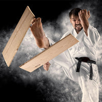 9x Wood Breaking Board 20mm Thick Karate Training Accessory 9 Pack
