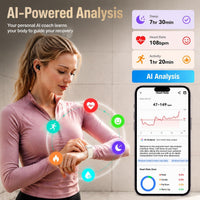 Screenless GPS Fitness Tracker Heart Rate Sleep SpO2 Fall Detect SOS Pedometer Nylon Band cream