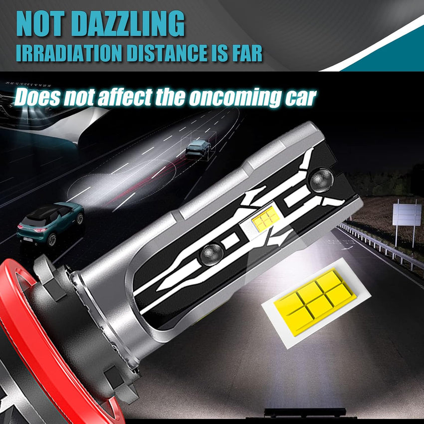 H8 H9 H11 LED Headlight Bulbs Canbus Error Free 12V 70W 12000Lumens