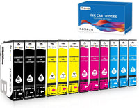 OINKWERE Compatible with 12-Pack 604XL Ink Cartridges Replacement for Epson 604 Ink Cartridges Multipack for Expression XP-2200 XP-2205 XP-3200 XP-3205 XP-4200 XP-4205 WF-2910 WF-2930 WF-2935 WF-2950