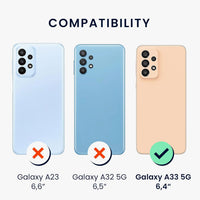 kwmobile Case Compatible with Samsung Galaxy A53 5G Case - TPU Silicone Phone Cover with Soft Finish - Deep Ocean