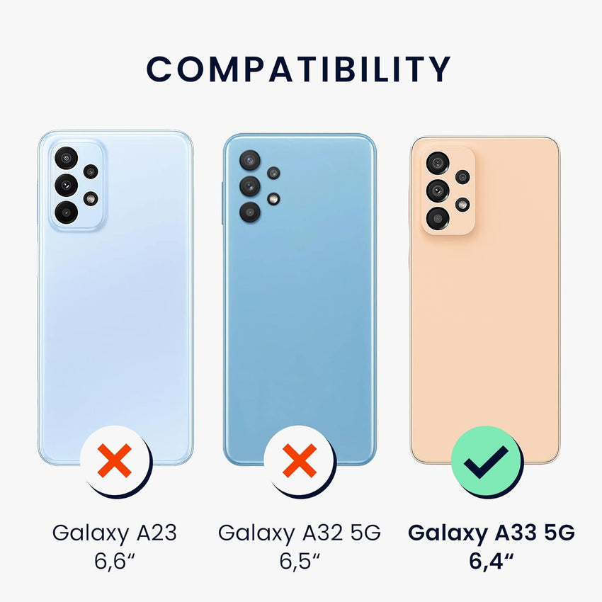 kwmobile Case Compatible with Samsung Galaxy A53 5G Case - TPU Silicone Phone Cover with Soft Finish - Deep Ocean