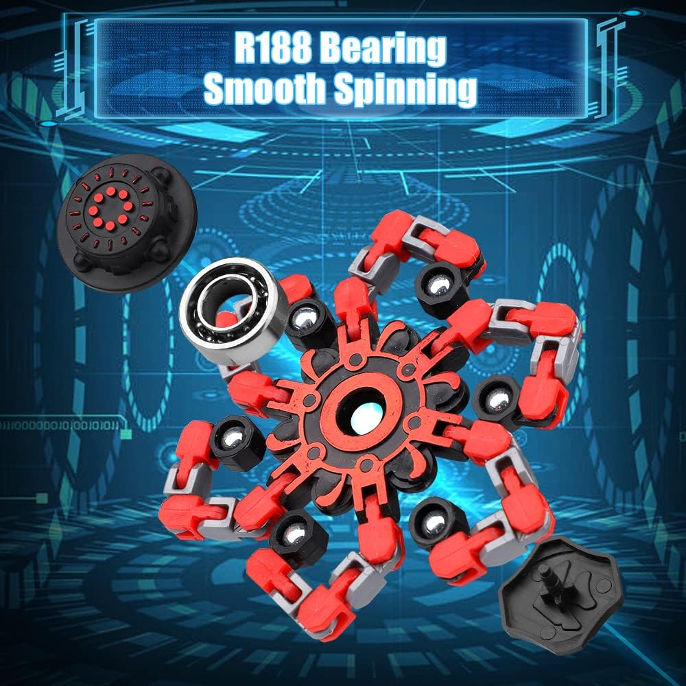 12PCS Deformable Robot Fidget Spinner Toy â Stress Relief for Kids & Adults