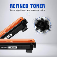 TN1050 TN 1050 Toner Cartridges Compatible for Brother TN-1050 for Brother HL-1110 HL-1112 HL-1210W HL-1212W DCP-1510 DCP-1512 DCP-1610 DCP-1610W DCP-1612W MFC-1810 MFC-1910W Printer (1 Black)