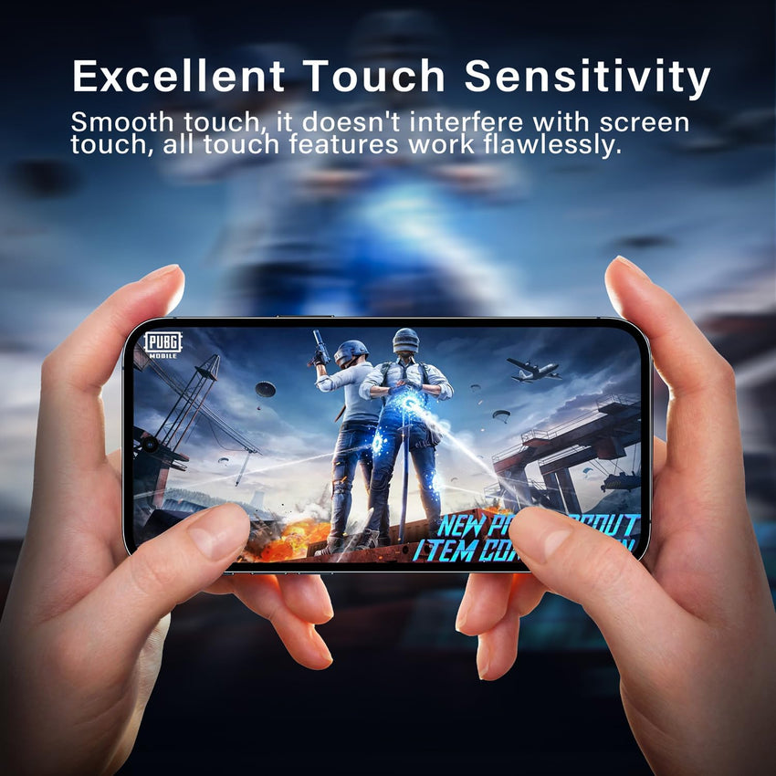 XINYEXIN [2-Pack Screen Protector for Samsung Galaxy A07, + Camera Lens Protector, Tempered Glass, 9H Hardness, Anti-Fingerprint, HD Clear, Easy Installation