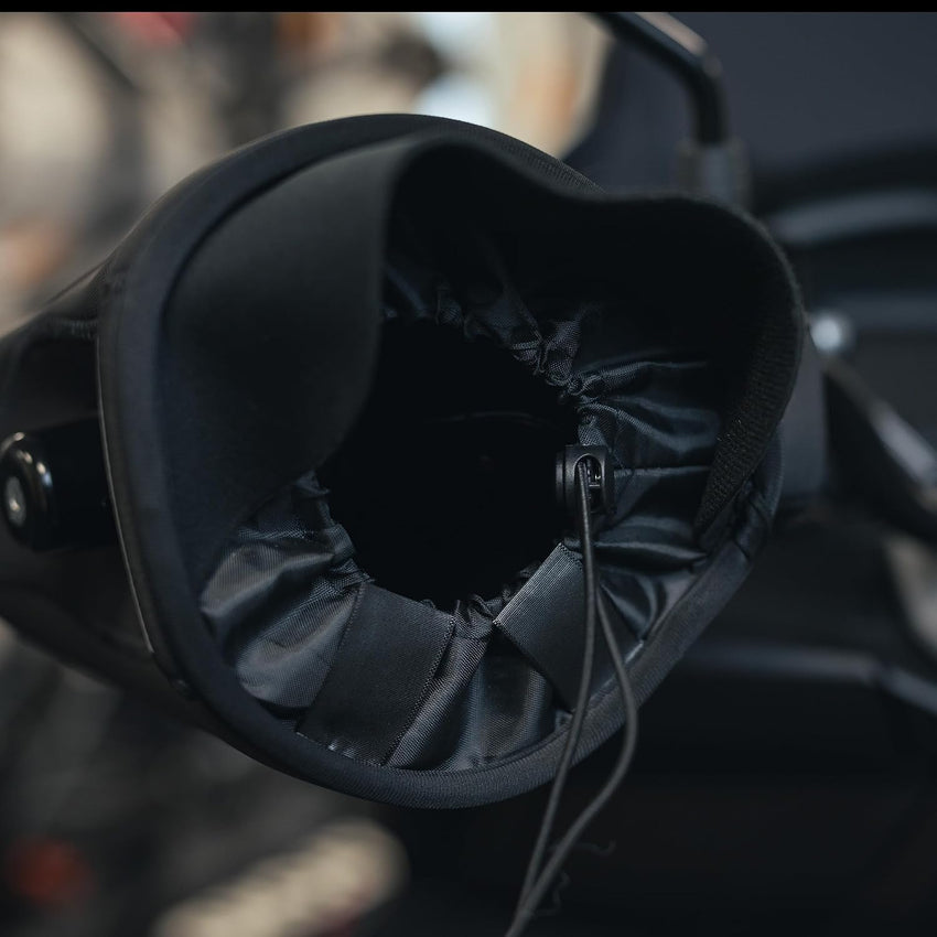 Oxford Hot Muff EL169 Heated Motorcycle Hand Muffs with Controls â Black