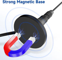 Bingfu 868 Mhz LoRa Antenna 5dBi SMA Male Antenna with Magnetic Base 2M RG174 Cable Compatible with Arduino SIM868 GSM GPRS GPS Module Homematic CCU3 CCU2 CCU1 Radio Module LoRa Module