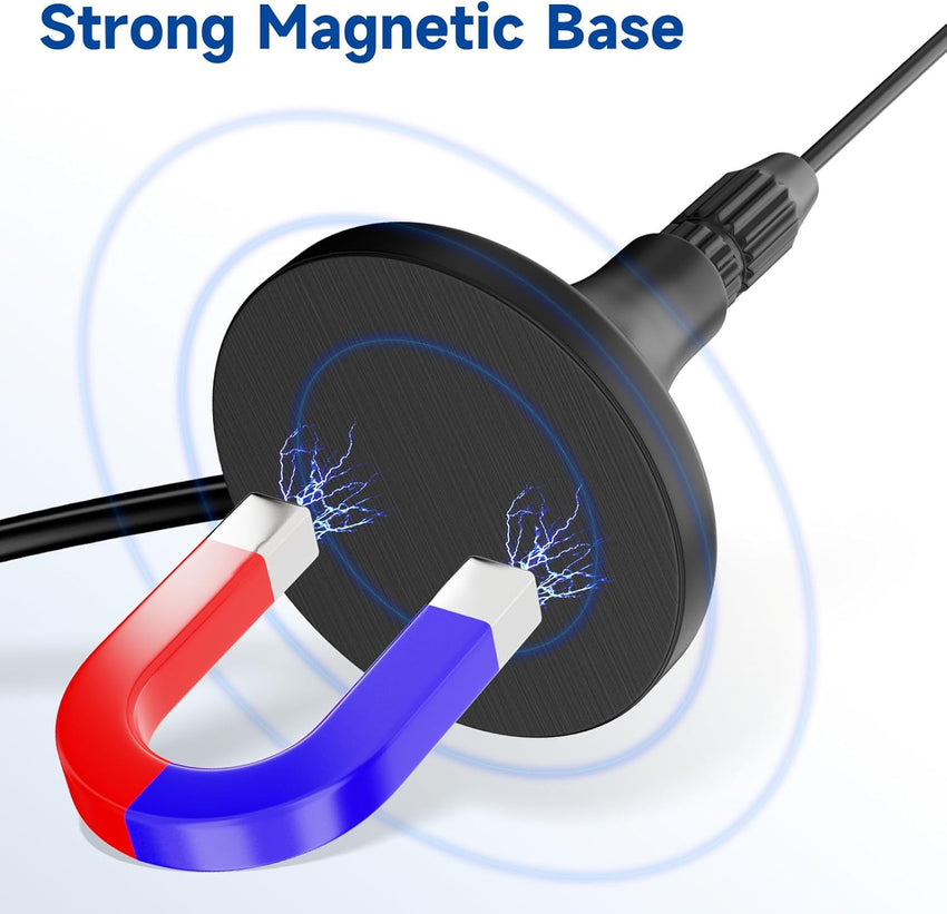 Bingfu 868 Mhz LoRa Antenna 5dBi SMA Male Antenna with Magnetic Base 2M RG174 Cable Compatible with Arduino SIM868 GSM GPRS GPS Module Homematic CCU3 CCU2 CCU1 Radio Module LoRa Module