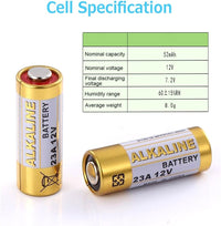 LiCB 23A A23 12V Alkaline Battery (5PCS)