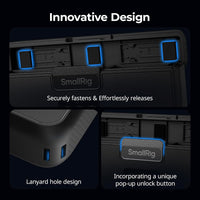 Battery Charger for GoPro Hero 12/11/10/9 PD 27W 1.5h Rapid Charging TFT Screen 3-Channel 4 SD Card Slots Model 5418