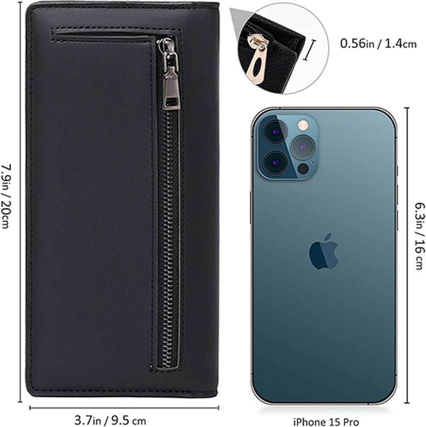 Women's Ultra Slim Leather RFID Blocking Card Holder Bifold Wallet Ã¢ÂÂ Slim