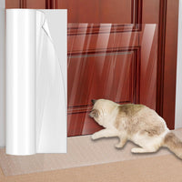 Carpet Protector Mat for Pets Anti-Scratch Under Door Cat Scratch Guard â Silver 3.6FT