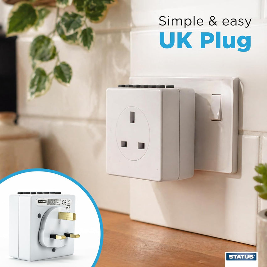 Digital 7-Day Programmable Timer Switch Weekly Lighting â White UK Plug