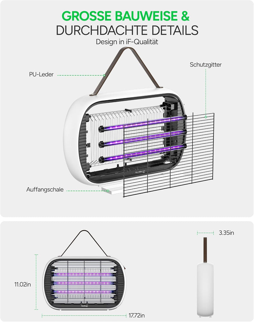 Electric Fly Zapper Insect Killer Ã¢ÂÂ Black
