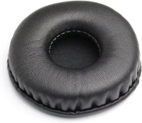 Replacement Earpads Leather Ear Cushions Spare Ear Pads Kit fit for Universal Diameter 55MM(1Pair Black)