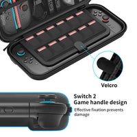 HEYSTOP Case for Nintendo Switch 2 Console Accessories 2025 Latest Model Carrying Case Protective Hard Portable Travel Case Shell Pouch for Nintendo Switch 2 with Soft Interior & Mesh Pocket