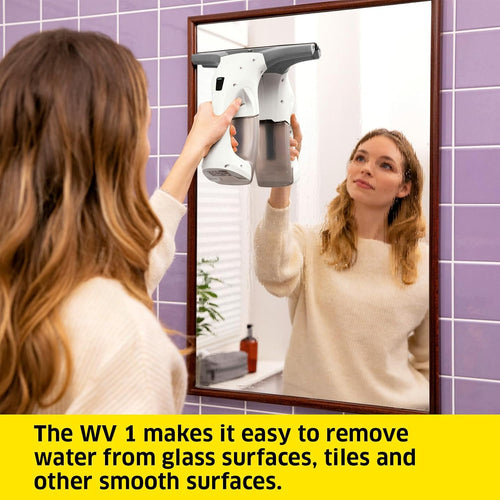 KÃrcher Window Vac WV1 Battery Window Vacuum 20min Run Time 100ml Dirty Tank â WV1