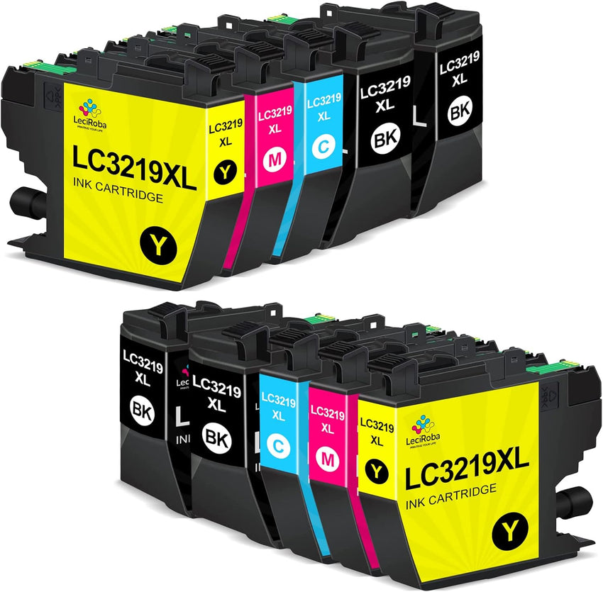 LeciRoba LC3219XL LC3217 Compatible for Brother LC3219 LC3217 Ink Cartridges for Brother MFC-J5330DW MFC-J5335DW MFC-J5730DW MFC-J5930DW MFC-J6530DW MFC-J6930DW MFC-J6935DW (9 PK)