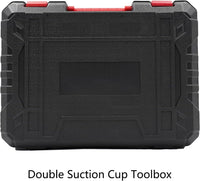 2 Pack,8" Heavy Vacuum Suction Cup for Replace Windshield, Tile,Marble Floor,Door.Suction Cup for Lifting Large Glass,Tile.Industrial Glass Lifte with Carry Box,350 lbs Load.