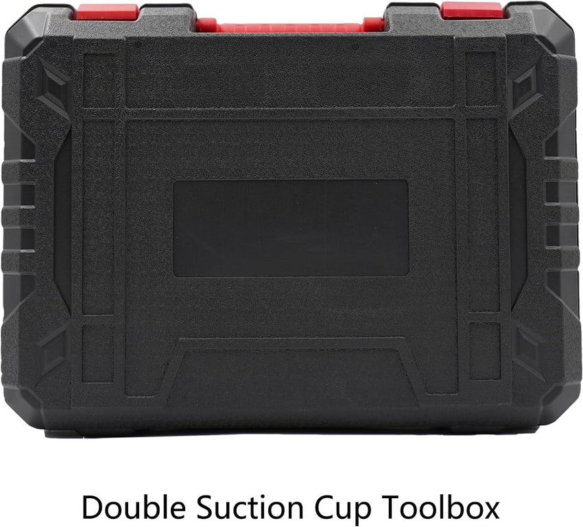 2 Pack,8" Heavy Vacuum Suction Cup for Replace Windshield, Tile,Marble Floor,Door.Suction Cup for Lifting Large Glass,Tile.Industrial Glass Lifte with Carry Box,350 lbs Load.