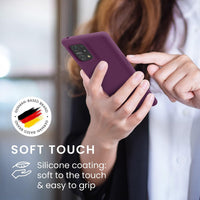 kwmobile Case Compatible with Oppo Find X5 (5G) Case - TPU Silicone Phone Cover with Soft Finish - Bordeaux Violet