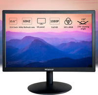 SKitphrati 20 Inch PC Monitor 1600x900 75Hz 5MS HDMI Monitor LED Monitor with HDMI VGA, Viewing Angle 95Â° (Horizontal), 76% sRGB, VESA, TN Panel, Black