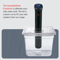 Sous Vide Container Water Tank Compatible with Inkbird ISV-1000 CLEAR 11.6L