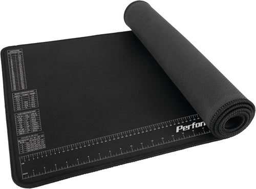 Performance Tool Neoprene Work Mat Chemical Resistant with Ruler â 16 x 35.75in