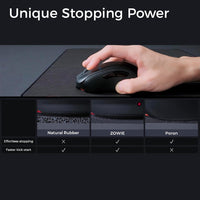 BenQ ZOWIE G-SR III | Large Esports Mousepad with moisture resistance, controlled glide, dense and soft rubber base, stitched edges, non-slip base