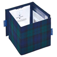 Blue Badge Co Blackwatch Tartan Fabric Hologram-Safe Wallet Disabled Parking Permit Cover Holder Fits New Badge Includes Timer Clock Made in The UK
