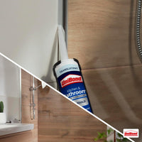Unibond Bath & Kitchen Mould-Resistant, Transparent Silicone Sealant, Silicone-Based Sanitary Sealant, Waterproof Caulk, 1 x 280ml Cartridge no ends
