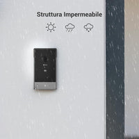 EZVIZ Video Door Intercom System 2K Camera with Door Opener â Black