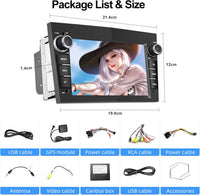 CAMECHO Android 13 7.0 inches Car Stereo for Opel Corsa d/Astra h/Zafira b/Meriva/Vivaro