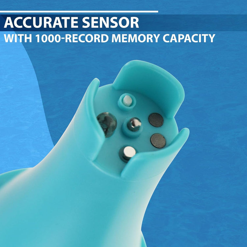 6-in-1 Bluetooth Water Quality Tester for Pools & Aquariums Smart App Included
