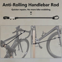 Urban Deco Bike Repair Stand Premium Aluminum Bike Stand for Maintenance, 110lbs Capacity, Height-Adjustable, 360Â° Rotatable Clamp, Tool Tray Included