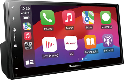 Pioneer SPH-DA77DAB-AN Media Center 2DIN, 6.8" Capacitive Touch Panel, with Wi-Fi, Bluetooth, Apple CarPlay, Android Auto and DAB+, 13-Band Graphic EQ, Includes DAB Antenna
