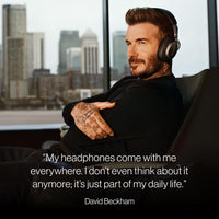 Bowers & Wilkins Px8 S2 Noise Cancelling Wireless Headphones with Bluetooth Audio, & Quick Charge, 30 Hours of High-Resolution Playback and Built-In Microphone - Onyx Black