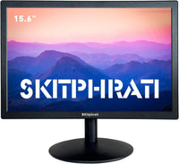 SKitphrati 20 Inch PC Monitor 1600x900 75Hz 5MS HDMI Monitor LED Monitor with HDMI VGA, Viewing Angle 95Â° (Horizontal), 76% sRGB, VESA, TN Panel, Black